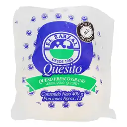 El Zarzal Queso Fresco Redondo