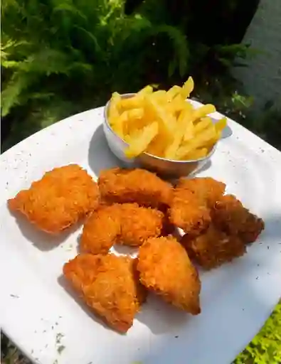 Pollo apanado 300 gr