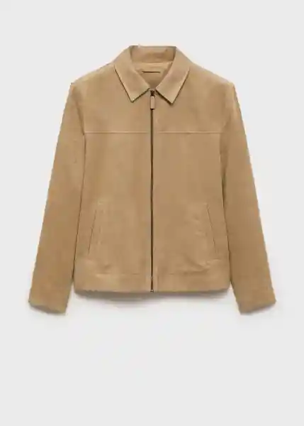 Chaqueta Nema Beige Talla M Hombre Mango