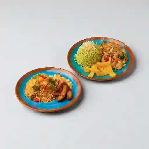Combo 1 Arroz Mixto Personal + 1 Chop Suey Personal