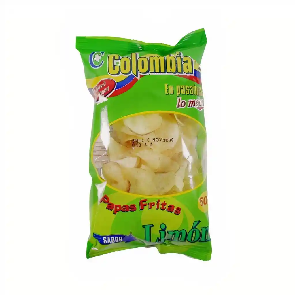 Colombia Papas Fritas Limon