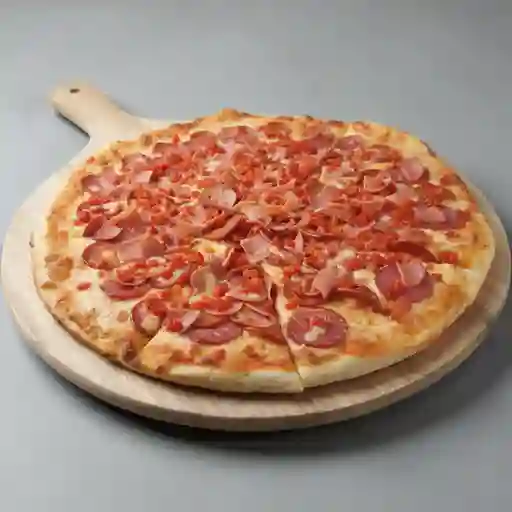 Pizza Carnes Mediana