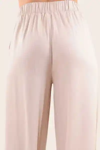 Pantalón Champagne Color Beige Medio Talla 10 Ragged