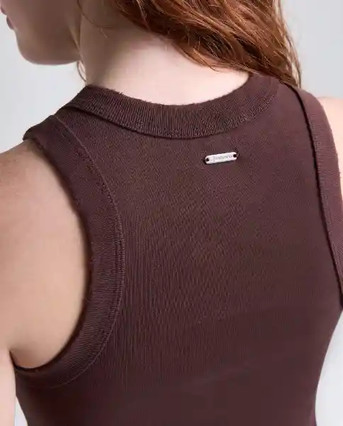 Camiseta Mujer Café Talla M 609G015_CAF191420 Americanino