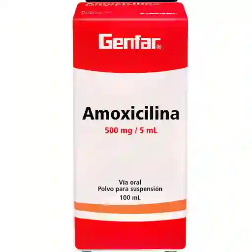 Amoxicilina Genfar (500 Mg)