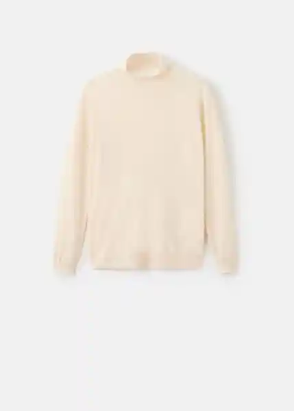 Saco Jersey Mila Amarillo Pastel Talla M Mujer Mango