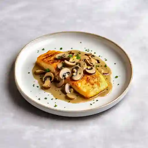 Bagre Con Salsa De Champinones