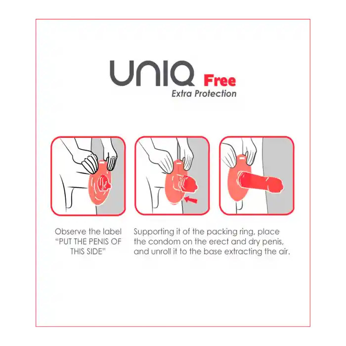 Uniq Condón Free-Extra Protección