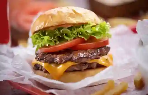 Hamburguesa Doble Carne (Smash Burger)