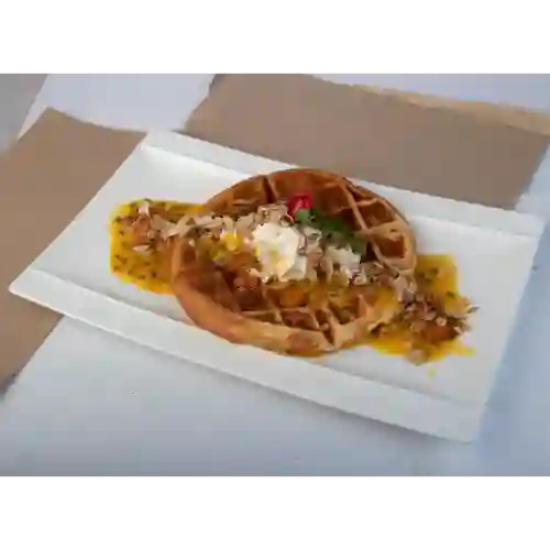 Waffle Frutos Amarillos