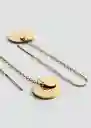 Pendientes Jessie Oro Talla 99 Mujer Mango