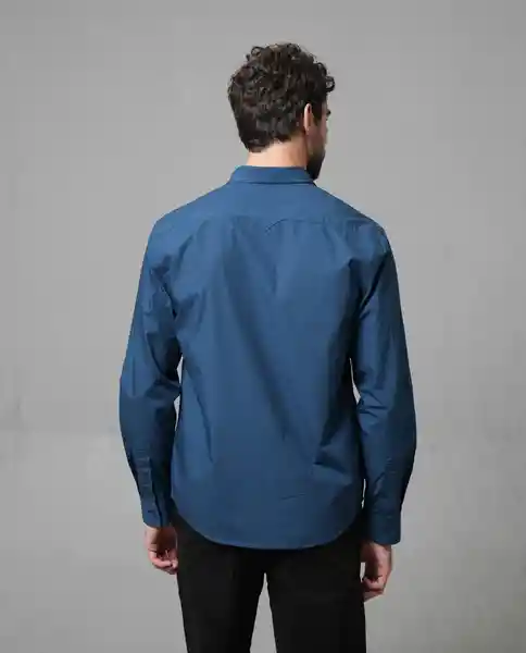 Camisa Hombre Azul L 110 110G004_AZU194118 Rifle