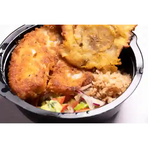 Bowl con Nuggets de Pescado Frito