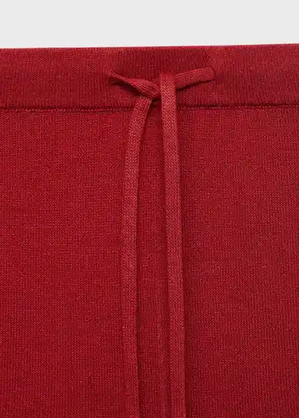 Pantalón Vella Rojo Talla S Mujer Mango