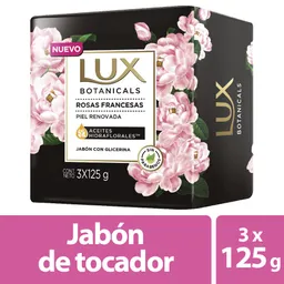 Lux Jabón Rosas Francesas 3 Uds X 125G