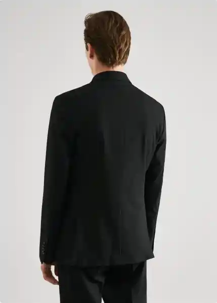 Blazer Americana Boston Negro Talla 48 Hombre Mango