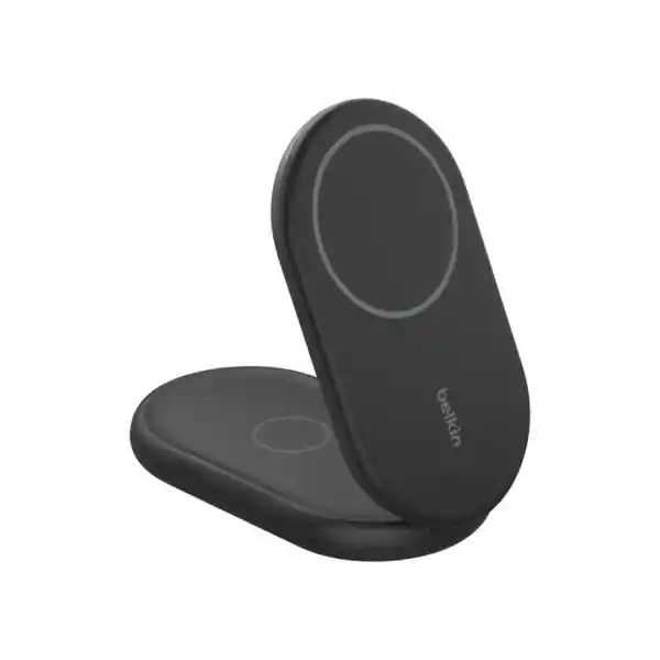 Belkin Base de Carga Inalámbrica 2 en 1 Con Qi2 Negro