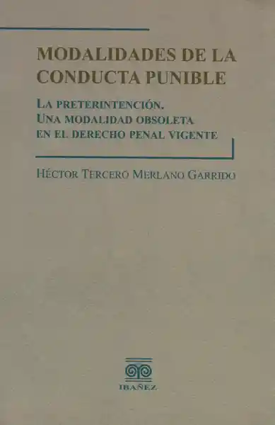  Modalid AdeS  De La Conducta Punible. 