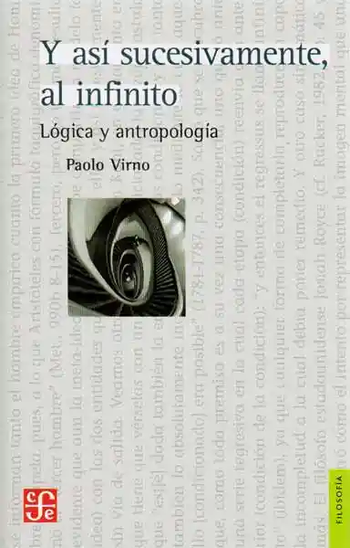 Infinito Y Así Sucesivamente Al . Lógica Y Antropología