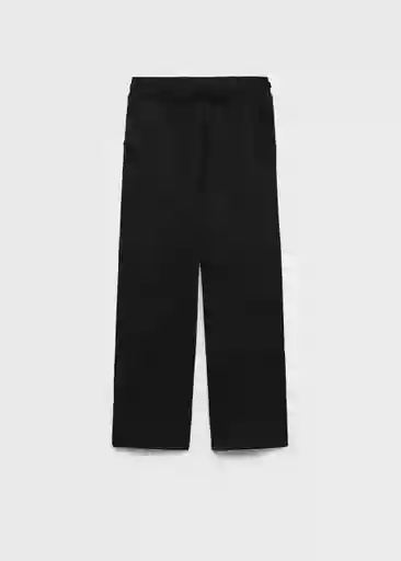 Pantalón Marga Negro Talla 08 Niñas Mango