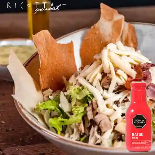 Combo Ensalada Di Cheff + Té Hatsu Rojo 400 ml