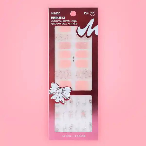 Calcomanía de Uñas Serie Minimalist 07 Miniso