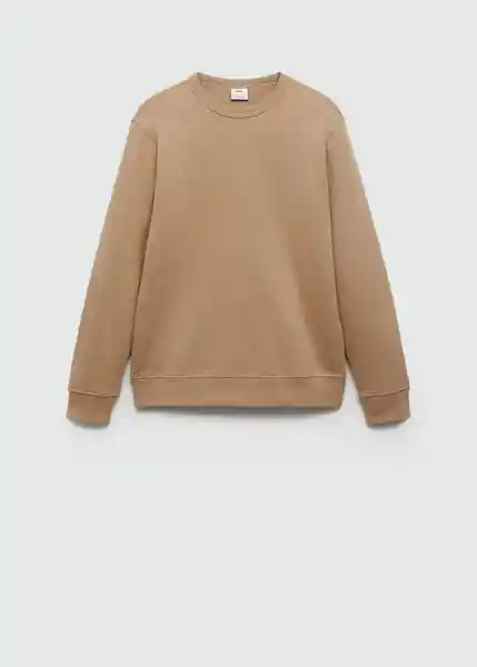 Sudadera Nola Camel Talla M Hombre Mango