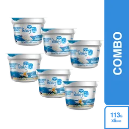 Combo Baby gü Yogurt + Baby gü Yogurt Entero Sin Dulce Vainilla