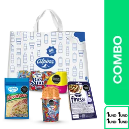 Combo Alpina Bon Yurt + Mozarella + Parmesano + Regalo Tote Bag