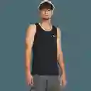 Under Armour Camiseta Streaker Hombre Negro SM Ref: 1382585-001