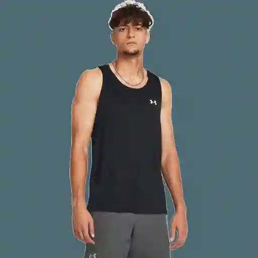 Under Armour Camiseta Streaker Hombre Negro SM Ref: 1382585-001
