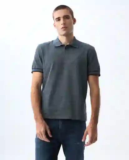 Camiseta Hombre Azul Talla M 801G004_AZU194024 Americanino