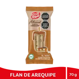 Crem Helado Artesanal Flan de Chocoflan