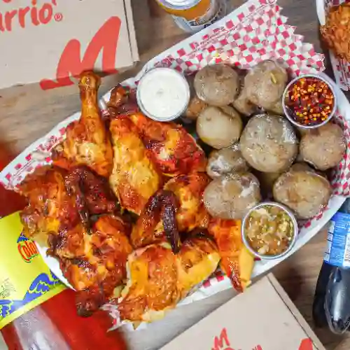 1 Pollo Asado + Papa Salada