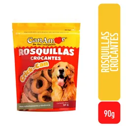 Can Amor Snack para Perro Rosquillas Crocantes Crick Can