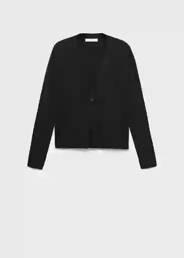 Cárdigan Luccav Negro Talla XS Mujer Mango