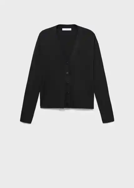 Cárdigan Luccav Negro Talla XS Mujer Mango