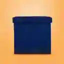 Organizador de Tela Plegable Cuadrada Azul Miniso