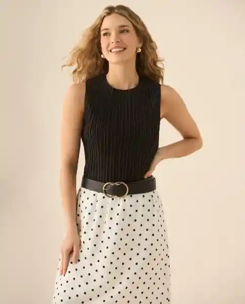 Camisa Negro Puro Ultraoscuro Talla L 412G200 Esprit