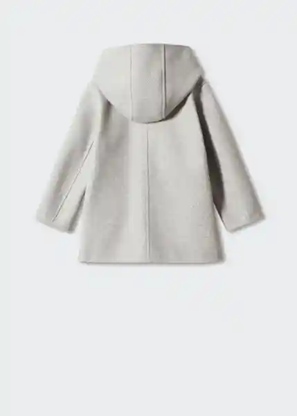 Abrigo Sandra5 Gris Talla 11 Niña Mango
