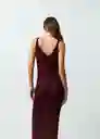 Vestido Mujer Morado Sombrío Ultra Oscuro Talla M 472G059 Naf Naf