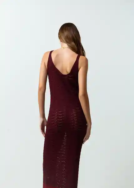Vestido Mujer Morado Sombrío Ultra Oscuro Talla M 472G059 Naf Naf