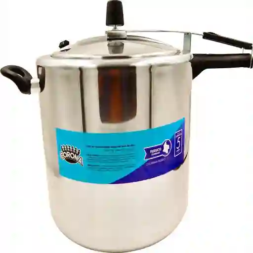 Corona Olla a Presión Plateada Vajillas 13 L L22330