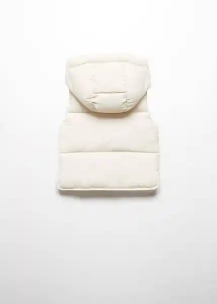 Chaleco Laurenc Crudo Talla 71 Niñas Mango