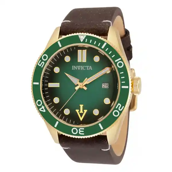 Invicta Reloj Hombres Marron Oscuro 33516