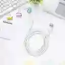 Cable de Datos Tipo C Blanco 2 m Miniso