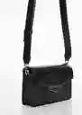 Bolso M Cora Negro Mujer Mango
