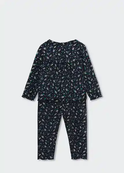 Pijama Belenb Navy Talla 69 Niñas Mango