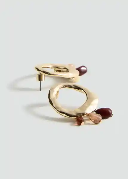 Pendientes Marlen Oro Talla 99 Mujer Mango
