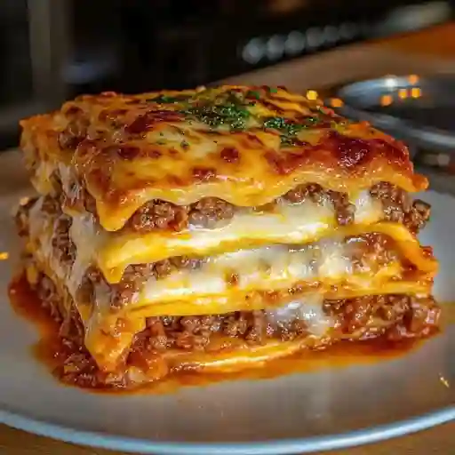 Lasaña carne